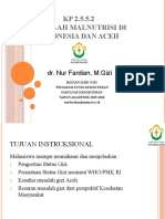 KP 2.5.5.2. Masalah Malnutrisi Di Indonesia Dan Aceh