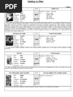 Catalog Filme | PDF