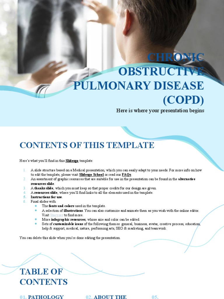 Chronic Obstructive Pulmonary Disease (COPD) by Slidesgo | PDF ...