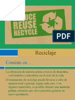 Presentación Reciclaje