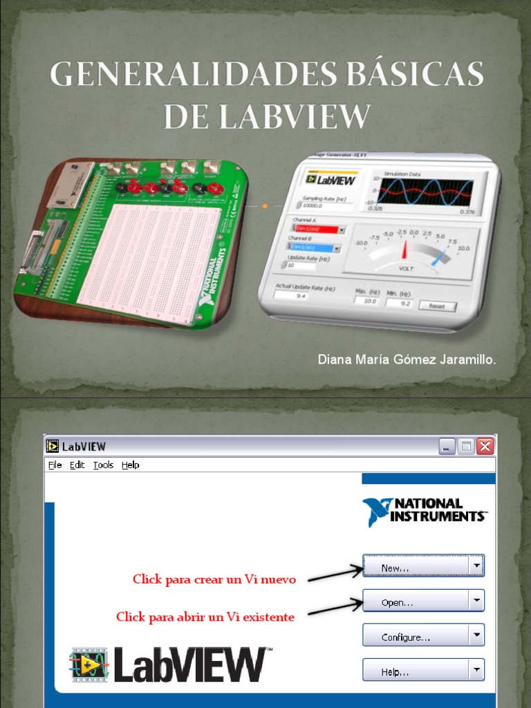 Manual Basico de Labview | PDF