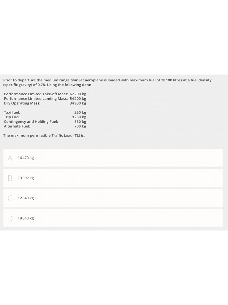 Underload Calculations | PDF