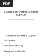 Developing Marketing Strategies and Plans