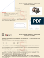 Mmotor Asincrono Monofasico de Induccion Conector de 6 Terminales