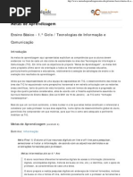 Metas _ Metas de Aprendizagem TIC