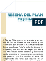 plan de mejoras