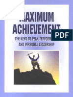 Brian Tracy Maximum Achievement Workbook