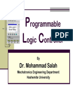 Rogrammable Ogic Ontroller: Dr. Mohammad Salah