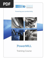 Delcam - PowerMILL 2013 Training Course 3-Axis EN - 2013