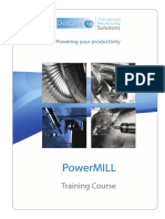 Delcam - PowerMILL 2013 Training Course 3-Axis EN - 2013