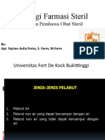 Bahan Ajar 2 Teknologi Steril, Pelarut Dan Pembawa Zat Steril