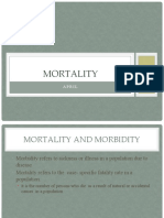 Lecture 9 - New Mortality and Morbidity