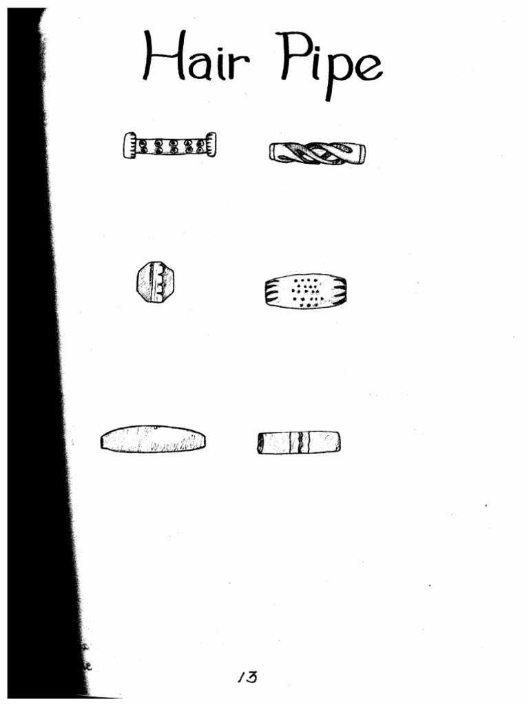 Bead Hair Pipe Design PDF