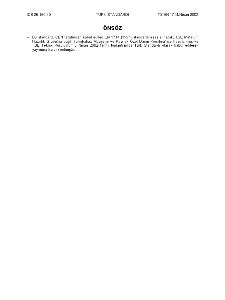 TS en 1714 | PDF