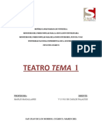 Trabajo de Teatro TEMA 1