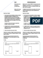 Comunicado - Procedimiento Covid