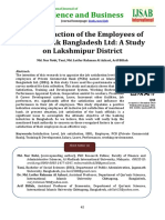 Science and Business: Job Satisfaction of The Employees of Islami Bank Bangladesh LTD: A Study On Lakshmipur District