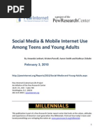 PIP Social Media and Young Adults Report Final With Toplines