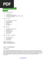 Tonykart Chassis Setup Manual