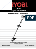 Ryobi 2079r Trimmer Manual