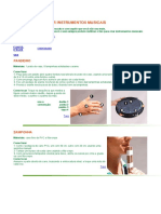 Aprenda a fazer instrumentos com sucata