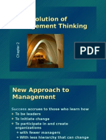 The Evolution of Management Thinking