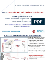 Effective and Safe Surface Disinfection