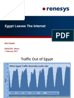 Renesys. Egypt Leaves The Internet