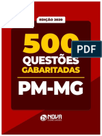 2020 500 questões PM MG