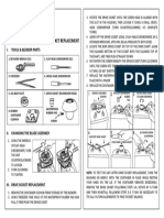 Drive Socket and Blade Assembly Replacement