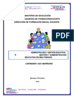 Modulo de Gestion y Adminsitracion2020