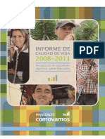 Informe de calidad de vida 2011 - Manizales Cómo Vamos