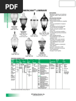 Americana Luminaire: Suitable For Wet Locations