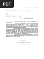 Carta de Intenção - modelo