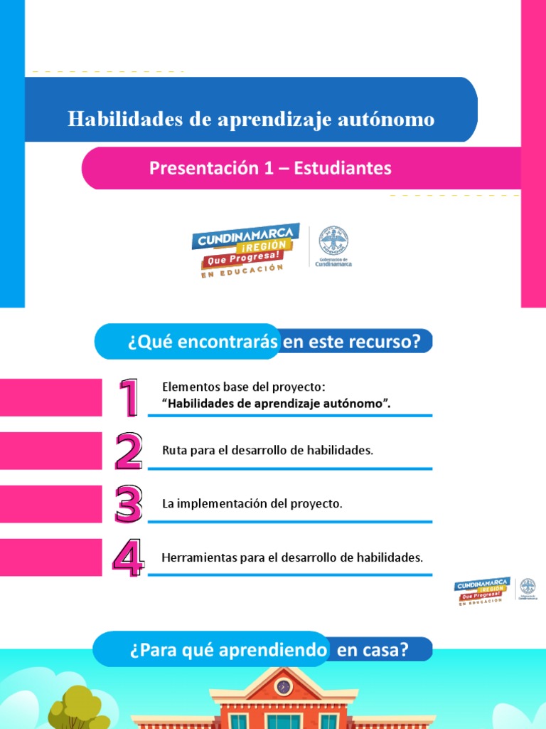 Habilidades para Aprendizaje Autónomo | PDF | Pedagogía | Psicología ...