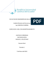 Análisis Dinámico de Estructuras con Amortiguamiento