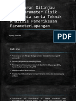 Pencemaran Ditinjau Dari Parameter Fisik Dan Kimia Serta