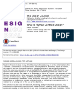 GIACOMIN, J. What Is Human Centred Design