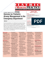 Supraglottic Airway Devices