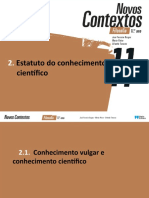 O Estatuto Do Conhecimento Cientifico I (1)