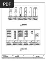 Schedule of Doors 1: D-1 D-2 D-3 D-4 D-5 D-6