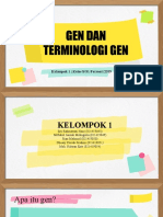 Gen Dan Terminologi Gen