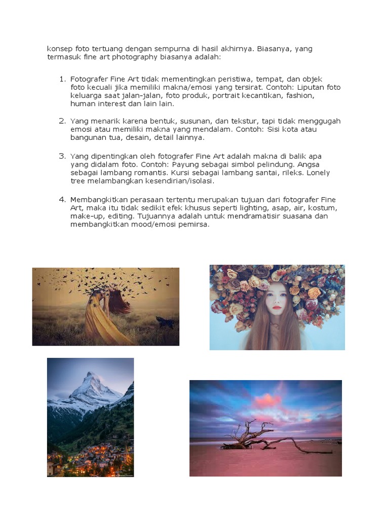 Contoh Fine Art Photography PDF