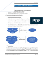 Chapitre 1 - Notion de Base de Données