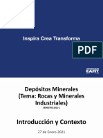 Depósitos Minerales: Recursos y Aplicaciones