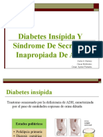 Diabetes Insipida y SIADH