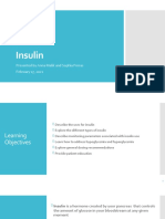 Malik and Porras - APPE H - Acute Care - Insulin Presentation For Nurses - v2