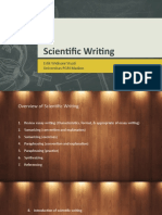 Scientific Writing: Erlik Widiyani Styati Universitas PGRI Madiun