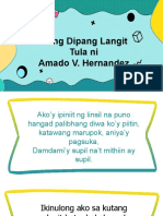 Pangkat 2 Ang Isang Dipang Langit Ni Amado v. Hernandez Tula