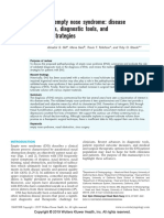 Update On Empty Nose Syndrome Disease Mechanisms, Diagnostic Tools